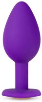 Temptasia - Bling Anaal Plug Small - Paars - Sextoys - Anaal Toys - Dildo - Buttpluggen