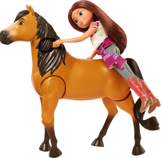 Mattel Spirit Ongetemd Lucky & Spirit - Pop en Paard