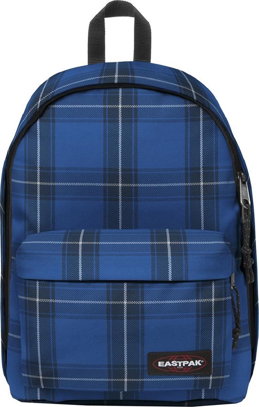 Eastpak Out Of Office Rugzak - 27 Liter - Checked Blue