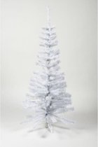 Kunstkerstboom - H 120 cm - 150 takken - Colorado wit - Met kunststof voet