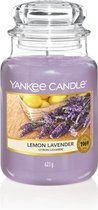 Bougie Parfumée Yankee Candle Large Jar - Citron Lavande