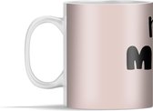 Mok - Moederdag - Beste Mama - Beige - 350 ml - Beker