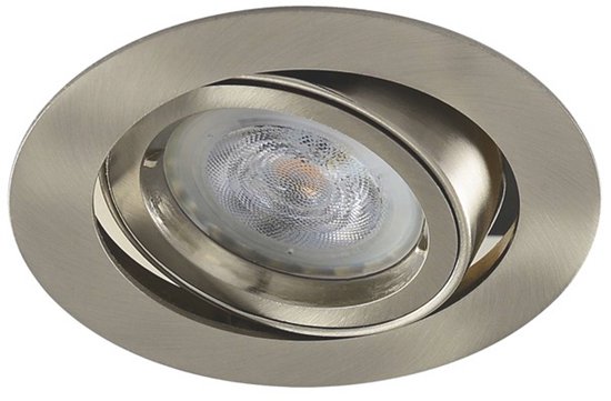 Ledvion - LED Inbouwspots Tokyo, RVS, Dimbaar, 3W, 2700K, 92 mm, Rond, 2 Jaar Garantie