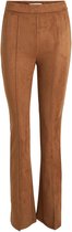 Vila Broek Vighita Flared Slit Pant/su/lc 14071823 Oak Brown Dames Maat - W40