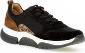 Gabor rollingsoft sensitive 76.938.47 - dames wandelsneaker - zwart - maat 42 (EU) 8 (UK)