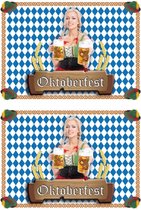 Papieren placemats Oktoberfest 40x stuks