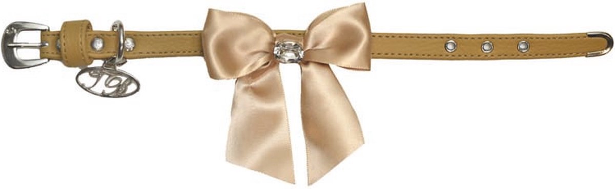 Trilly tutti Brilli Hondenhalsband  Katia, Beige