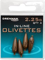 Drennan In-Line Olivette - Maat : 4.0g (4 pcs)