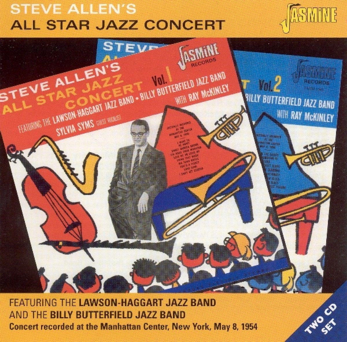 The Lawson-Haggart Jazz Band & The Billy Butterfield Jazz Band - Steve Allen's All Star Jazz Concert (2 CD)
