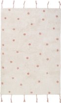 Nattiot - Numi Rose Vloerkleed/Tapijt Voor Kinderkamer - Afmetingen 100 x 150 cm