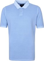 Suitable - Respect Pete Polo Mid Blue - Modern-fit - Heren Poloshirt Maat XXL