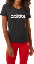 Adidas Design 2 Move Logo Sportshirt Zwart Dames - Maat XL