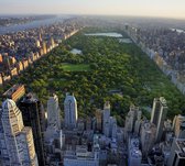 Central Park in New York omgeven door wolkenkrabbers - Fotobehang (in banen) - 450 x 260 cm