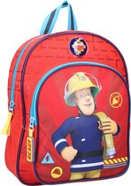 Brandweerman Sam Rugzak Junior 8 Liter Polyester Rood/blauw