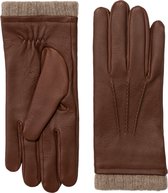 Fratelli Orsini Handschoenen Heren - Lorenzo (bruin) - Hertenlederen (American Deerskin) handschoenen met cashmere voering - XL - 10½/11