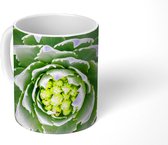 Mok - Foto van botanische rozewortel - 350 ML - Beker