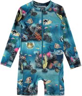 Molo - UV-zwempak met lange mouwen voor kinderen - Neka LS - AOP - Ocean Living - maat 74-80cm
