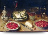 Maison de France - Canvas Stillevens eten & drinken - 2 - canvas - 120 x 180 cm