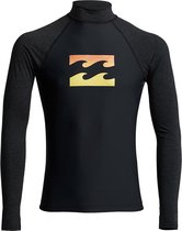 Billabong - UV Zwemshirt voor heren - Longsleeve - Team Wave - Zwart - maat XL