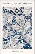 Walljar - William Morris - Wallflower - Muurdecoratie - Poster met lijst