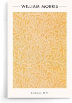 Walljar - William Morris - Larkspur III - Muurdecoratie - Poster