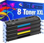 PlatinumSerie® 8 toner XXL alternatief voor HP LaserJet Enterprise Q6000A - Q6003A 124A