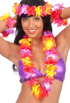 Carnival Toys Accessoireset Hawaii Dames Polyester 4-delig