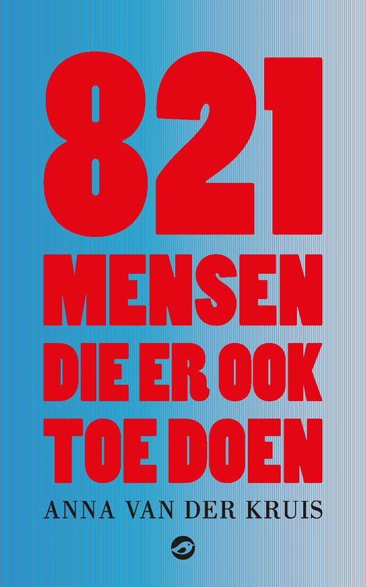 821 mensen die er ook toe doen - cover
