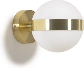 Kave Home - Wandlamp Anasol metaal met gouden finish