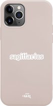 xoxo Wildhearts case voor iPhone 12 Pro Max - Sagittarius (Boogschutter) Beige - iPhone Zodiac Case