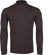 New Republic –  Heren Trui met Turtleneck Col – Bruin