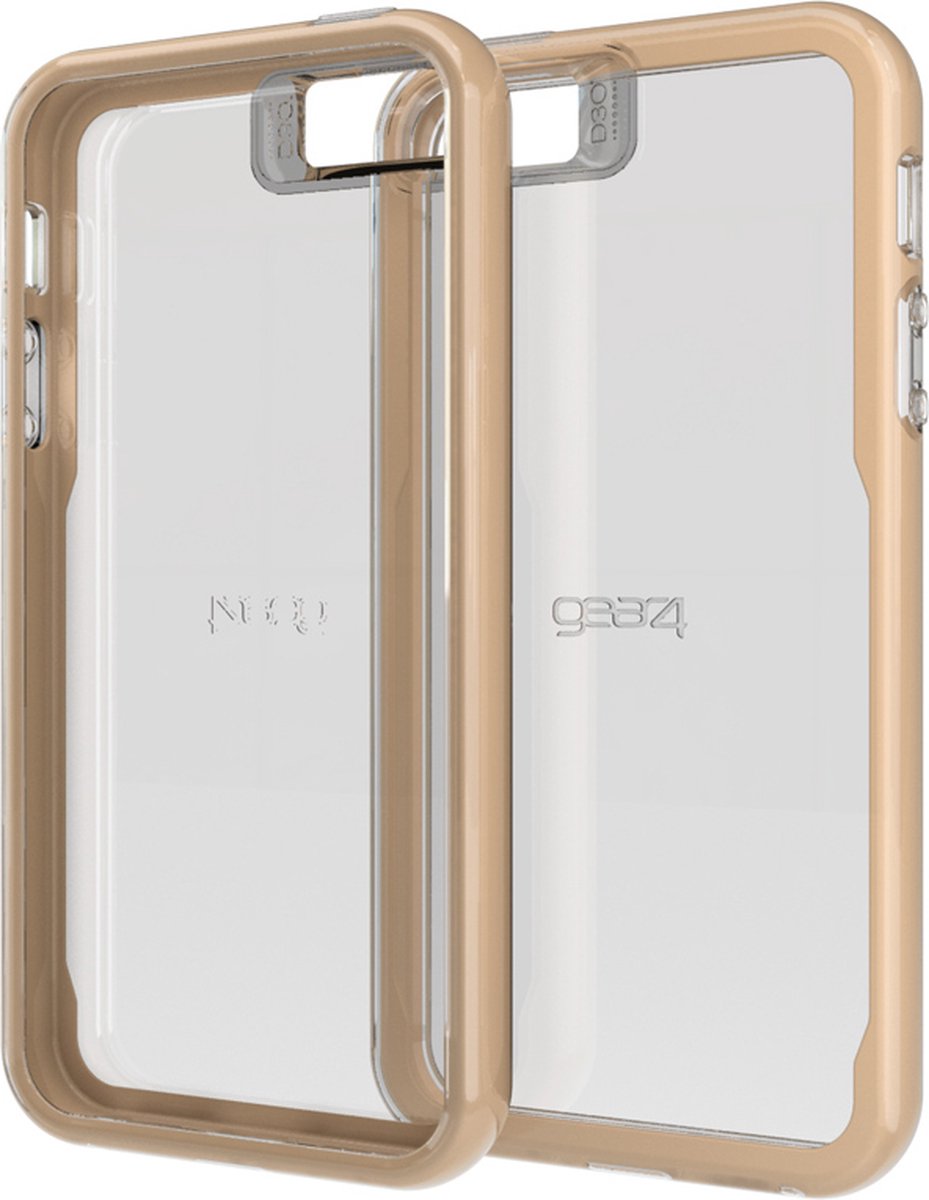 Gear4 - 3DO JumpSuit Tone iPhone SE/5S/5 - gold/clear