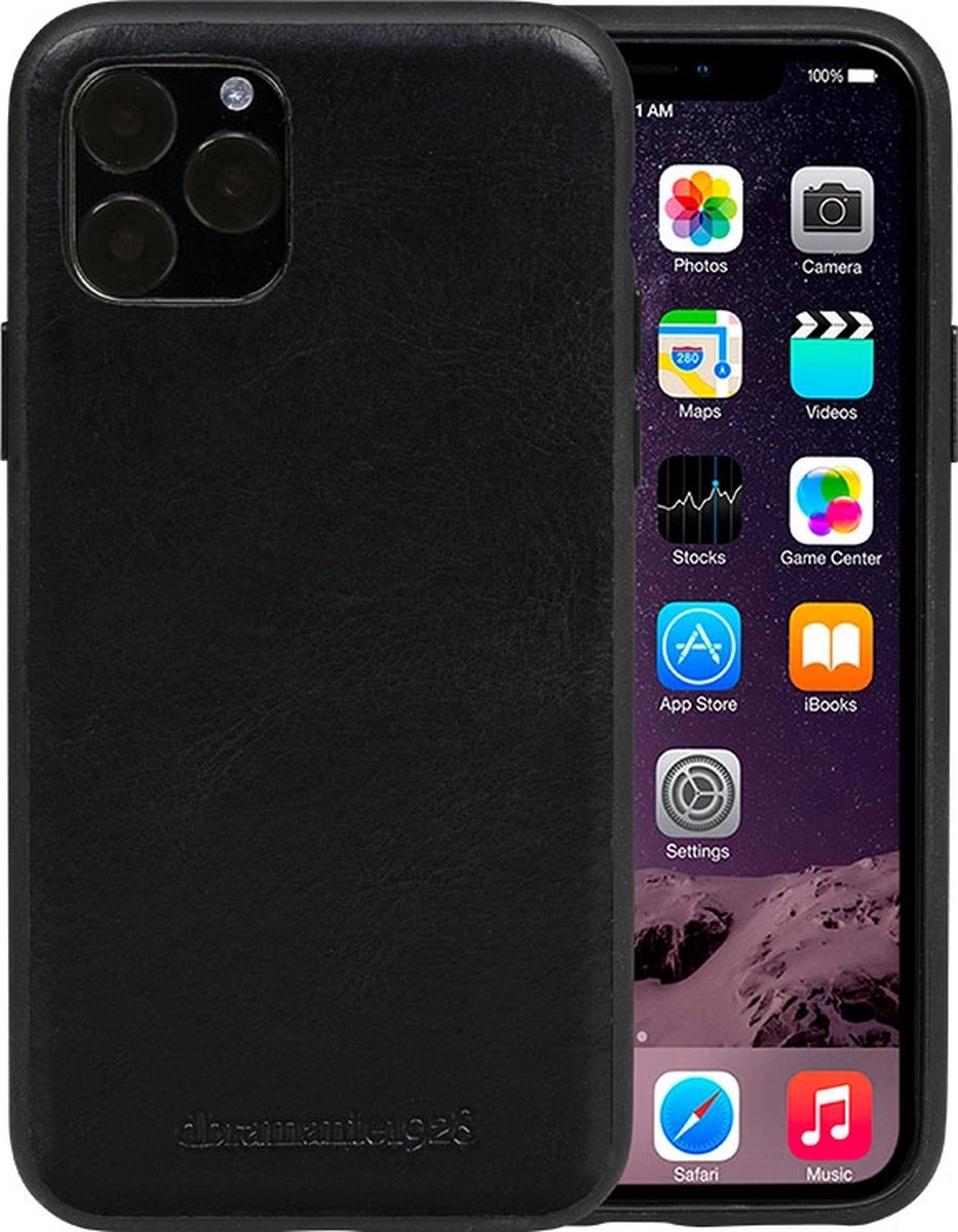 Dbramante1928 - Herning Snap On geschikt voor iPhone 11 Pro / X / Xs Hoesje - zwart