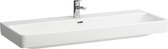 Laufen Pro S wastafel 2 kraangaten 120x46cm wit