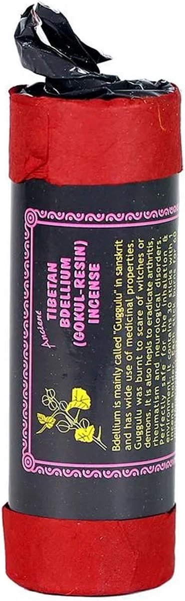 Tibetaanse wierook - gokulhars - bdellium - wierook - 1 koker