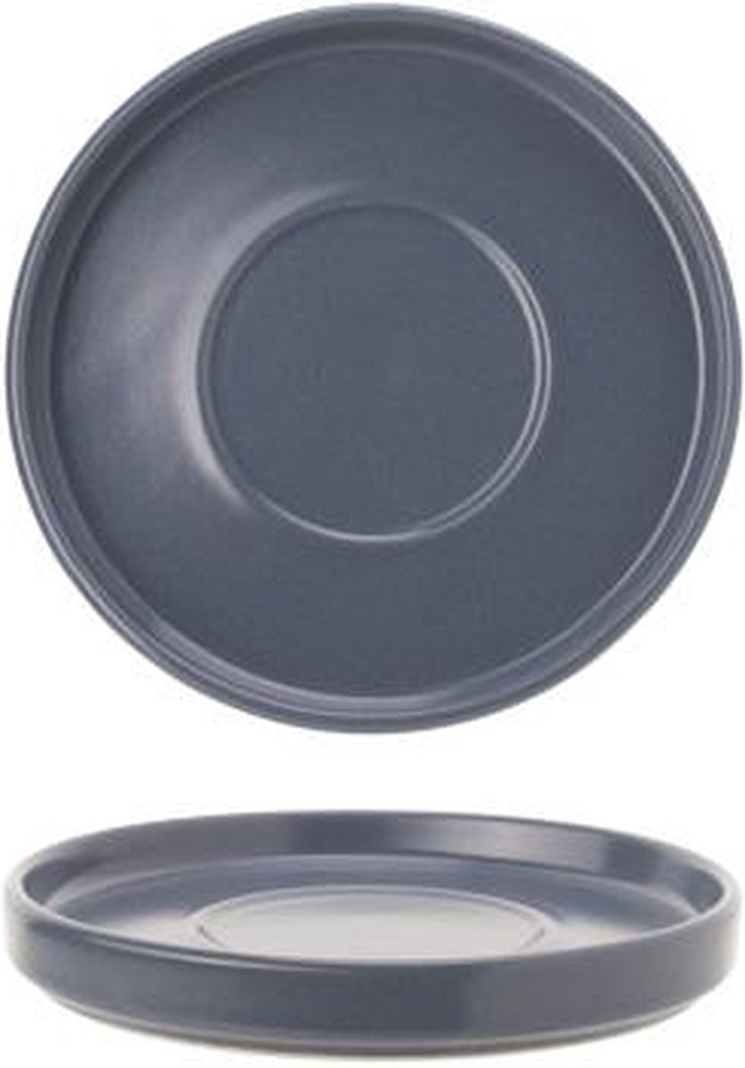 Cosy&Trendy Tower Blue Saucer D14xh2cmstackable