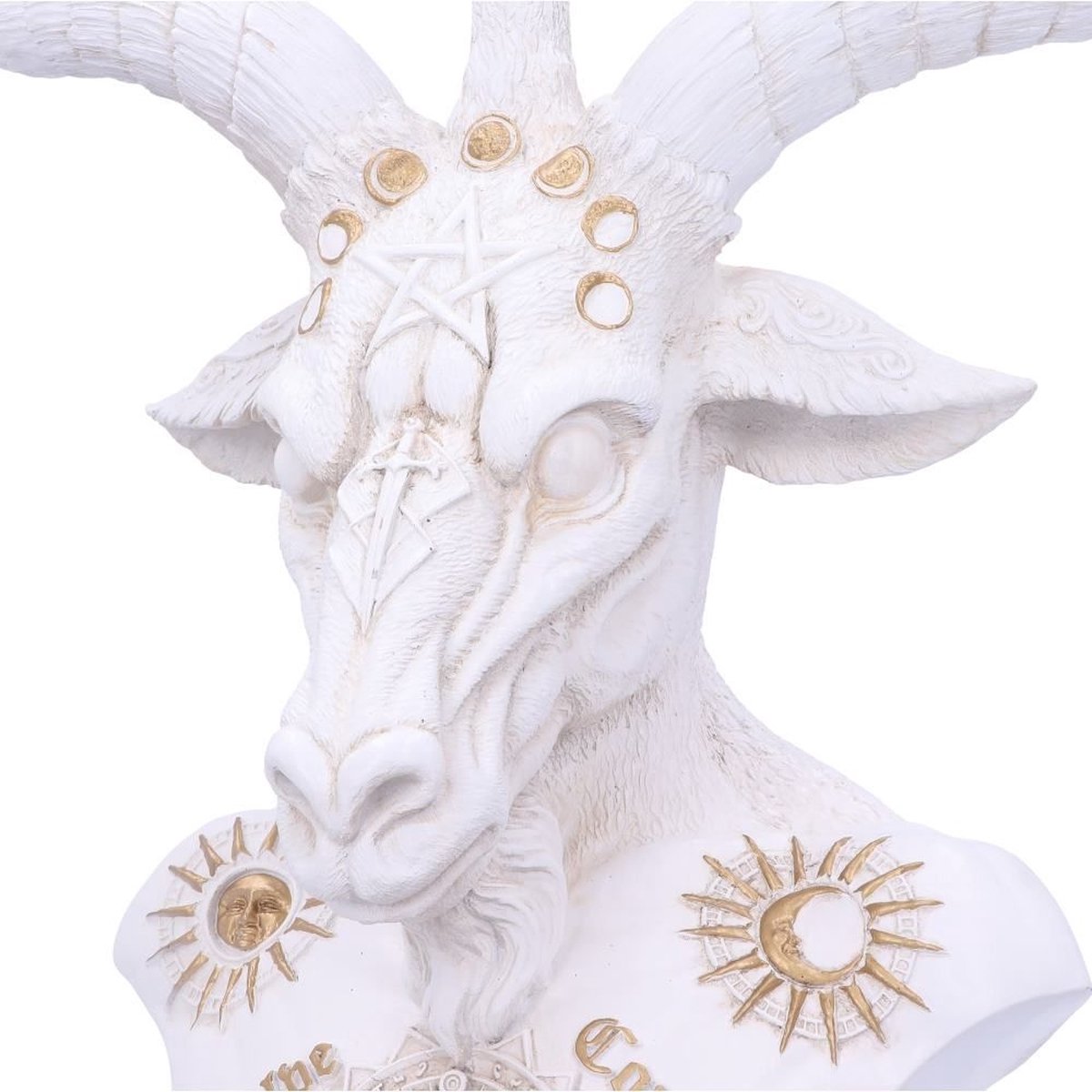 Nemesis Now Beeld/figuur Baphomet Bust Wit
