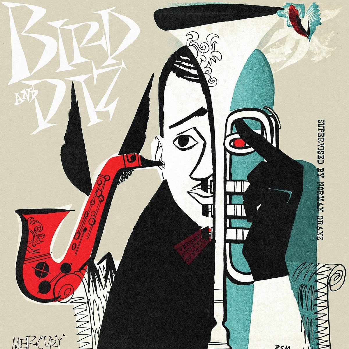 Charlie Parker & Dizzy Gillespie - Bird And Diz (LP)