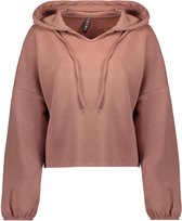 Pieces Trui Pcrise V-neck Hoodie Lw 17117598 Ash Rose Dames Maat - L