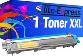 PlatinumSerie® 1 toner XXL alternatief voor Brother TN-246 cyaan