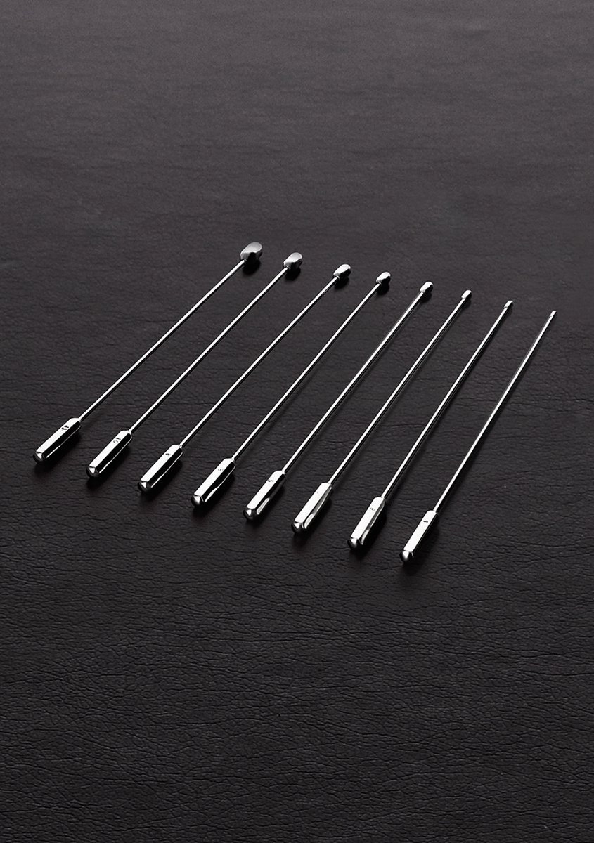 Rosebud Urethral Sounds - 8 Pieces Set