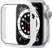 Mobigear Color Hardcase Hoesje voor Apple Watch Series 7 (45mm) - Wit
