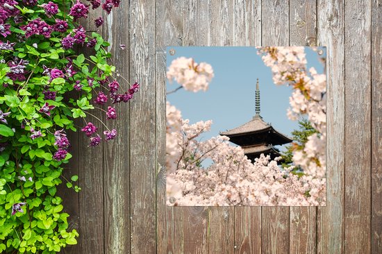 RIOLIS Sakura Pagoda Cross Stitch Set, Cotton, Multicoloured