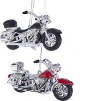 Kurt S. Adler Motorfiets ornamenten 10cm