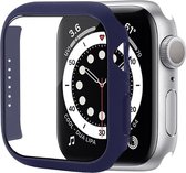 Mobigear Color Hardcase Hoesje voor Apple Watch Series 7 (41mm) - Donkerblauw