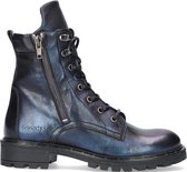 Giga G3780 Veterboots - Laarzen Met Veters - Meisjes - Blauw - Maat 38