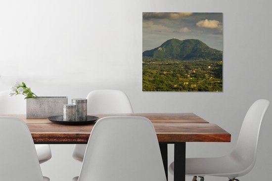 Peinture sur toile Corfou - Grèce - Berg - 50x50 cm - Décoration murale