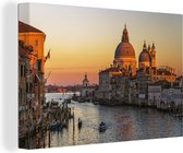 Canvas Schilderij Ventië - Italië - Kathedraal - 60x40 cm - Wanddecoratie