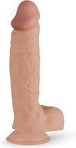 Glynn Realistische Dildo Met Balzak -  18 cm