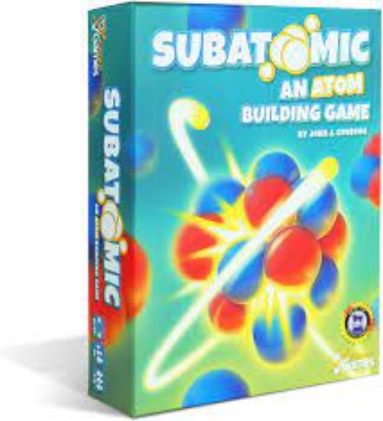 Foto: Subatomic an atom building game educatief kaartspel voor chemie